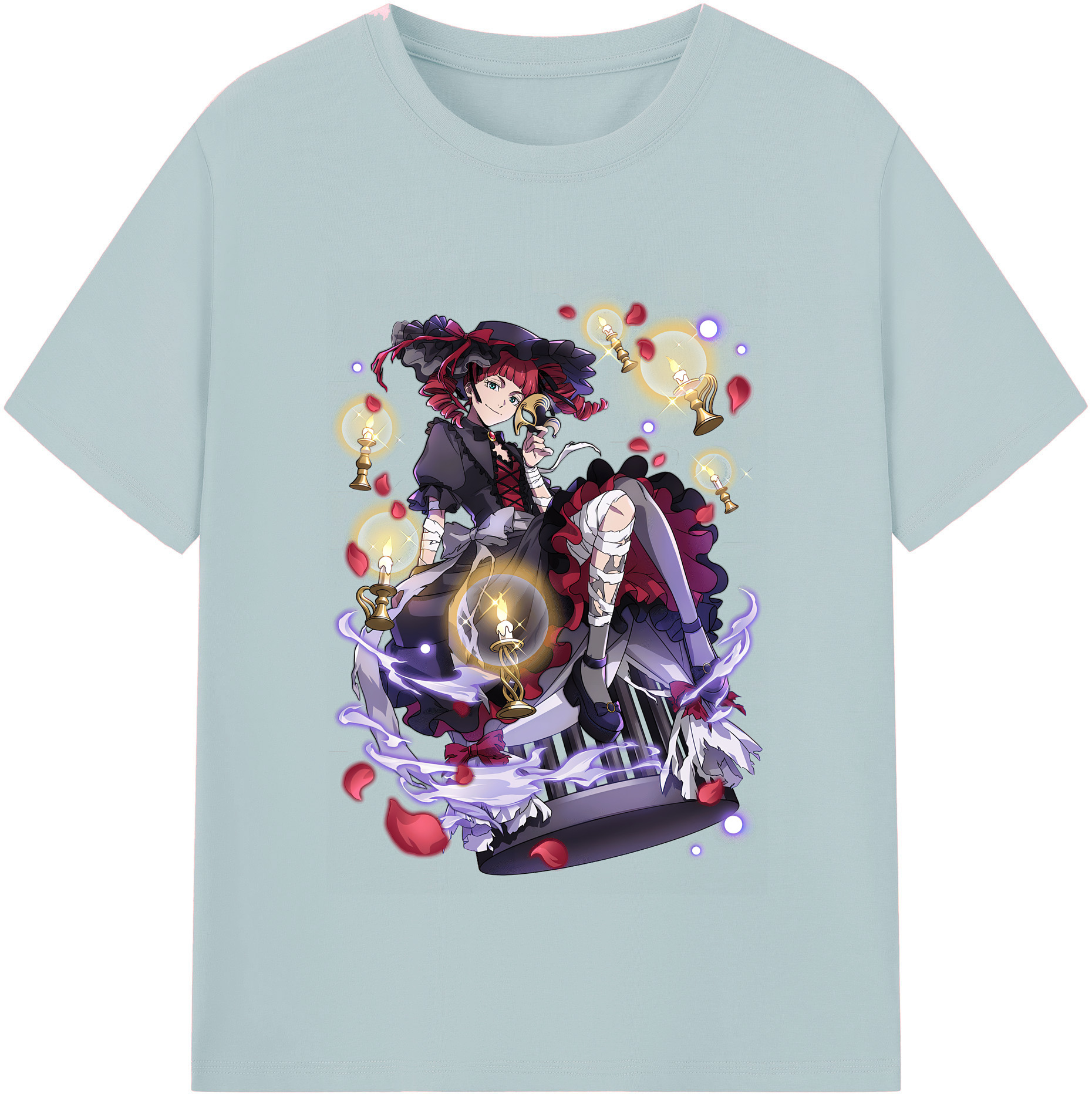 （画像用） 文豪ストレイドッグス Bungo Stray Dogs 綿100％半袖Tシャツ（フロントプリント）
